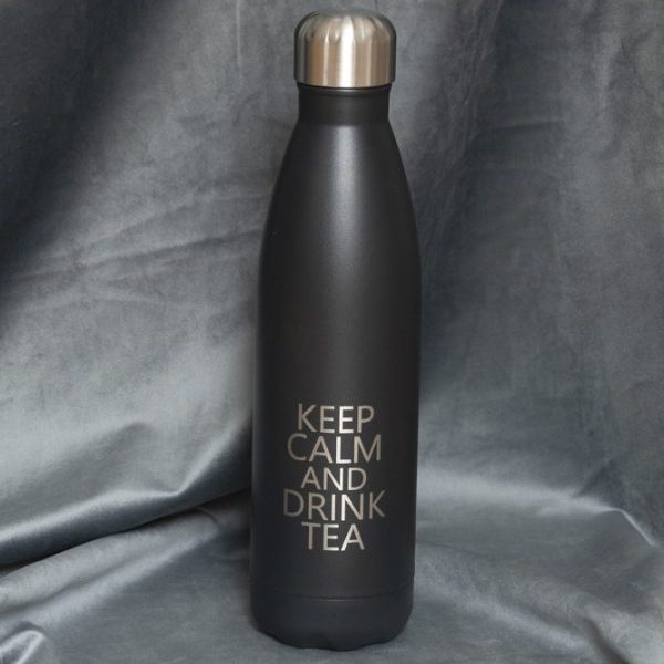 Thermosflasche "Keep Calm and drink tea"