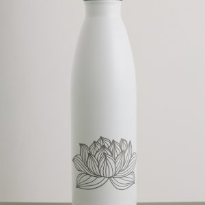 Thermosflasche 0,5 l mit Lotus Blume