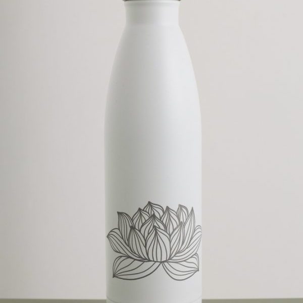 Thermosflasche 0,5 l mit Lotus Blume